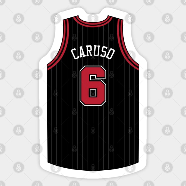 Alex Caruso Chicago Jersey Qiangy Alex Caruso Sticker TeePublic
